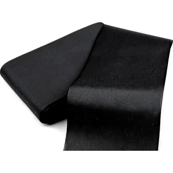 Stuha Stuha taftová šíře 72 mm Varianta: 900 černá, Balení: 10 m