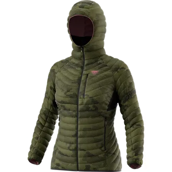 Bunda Dynafit Radical Down RDS Hooded W capulet olive/camo 23/24 Barva: zelená, Velikost: S
