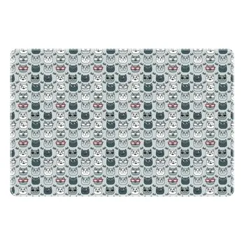 Set školních potřeb Podkład na biurko 38x58cm z nadrukiem Szare koty NPB-02-13, Biurfol