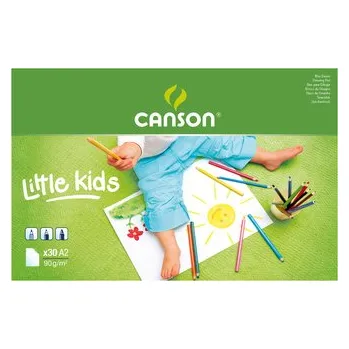 Výtvarný papír Blok rysunkowy A2 30 k. 90g Little Kids, Canson