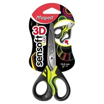 Nożyczki Sensoft Fluo 13cm bls MAPED