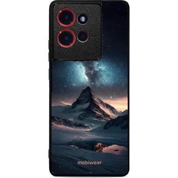 Pouzdro na mobilní telefon Lesklý kryt Mobiwear Glossy - Motorola Edge 50 - G006G Hora s hvězdnou oblohou (Prémiové lesklé pouzdro, obal, kryt Mobiwear Glossy na mobil Motorola Edge 50 - G006G Hora s hvězdnou oblohou, materiál Plast + TPU silikon - krytí po všech stranách,)