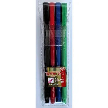 Flamastry Flami kpl. 4-kol. w etui RF-4, Rystor