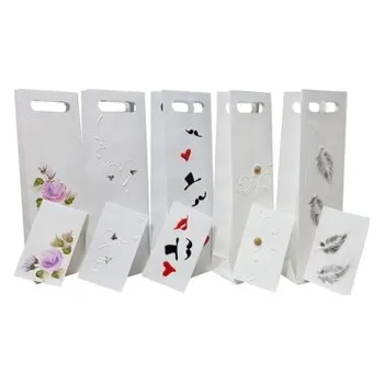 Set školních potřeb Zestaw ślubny 3 w 1, torba + koperta + życzenia, Mer