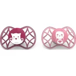 NUVITA Ortodontické dudlíky Explorer 6m+, Female Female