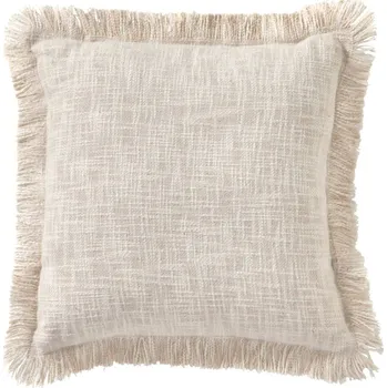 Polštář Blancheporte Jednobarevný bavlněný polštář s texturou slonová kost