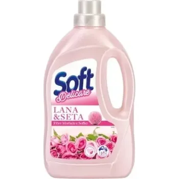 Prací gel Soft Delicare 900ml prací gel 16W Lana & Seta - vlna a hedvábí