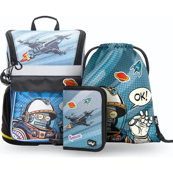 Set školních potřeb Baagl Školní set Zippy Spaceman