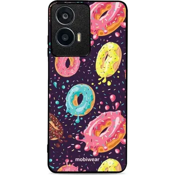 Pouzdro na mobilní telefon Lesklý kryt Mobiwear Glossy - Motorola Moto G24 - G046G - Donutky (Prémiové lesklé pouzdro, obal, kryt Mobiwear Glossy na mobil Motorola Moto G24 - G046G - Donutky, materiál Plast + TPU silikon - krytí po všech stranách, neošoupatelný potisk, tenké)