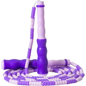 Švihadlo Merc sport Korálkové švihadlo – fialové, 2,8 m Cena za odběr více kusů: 10 ks a více