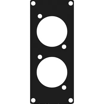 Panel k vaně CAYMON CASY105A/B - panel 2x otvor velikost D