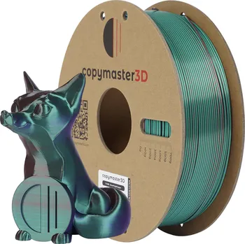 Filament Copymaster3D Tri-Silk (Green-Purple-Copper)