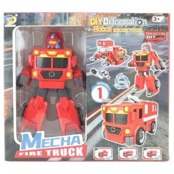 autíčko Lamps Robot skládací červený