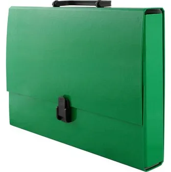 Archivační box Teczka z rączką A4 zielona pastelowa, Tadeo