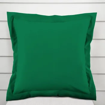 Povlak na dekorativní polštářek Dekorační povlak na polštář s lemem Rongo RG-056 Zelený 40 x 60 cm