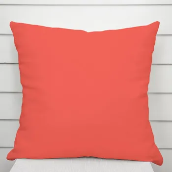 Povlak na polštářek Dekorační povlak na polštář Rongo RG-037 Korálový 40 x 40 cm