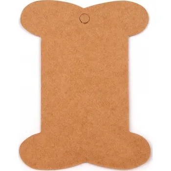 Dárková krabička Papírová karta 8x10,5 cm Varianta: přírodní, Balení: 100 ks