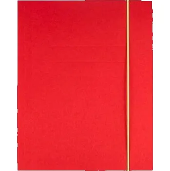 Set školních potřeb Teczka z gumką A4 Kreativ czerwona 1szt GRAND