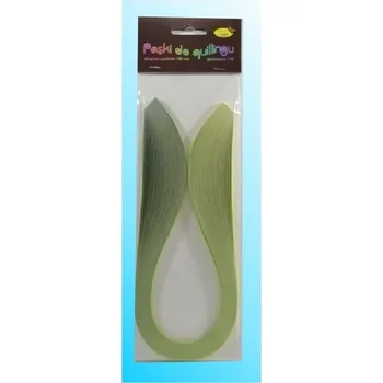 Set školních potřeb Paski cieniowane 5 mm x 48 cm op. 100 szt. gm.120 zielone , Galeria Hobby