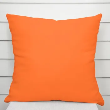 Povlak na dekorativní polštářek Dekorační povlak na polštář Rongo RG-035 Oranžový 60 x 60 cm