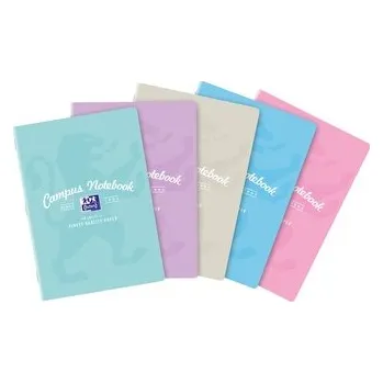 Zeszyt A4 60k. 90g kratka z marginesem Campus Pastel, Oxford