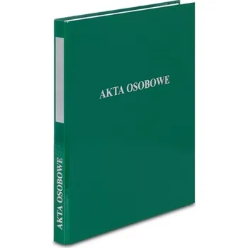 Archivační box Akta osobowe - segregator A4 2R 20 mm zielone, VauPe