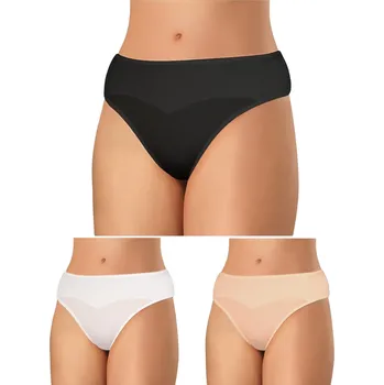 Dámské spodní prádlo Andrie PS 1063B 2XL 3ks dámské kalhotky