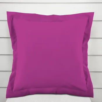 Povlak na dekorativní polštářek Dekorační povlak na polštář s lemem Rongo RG-092 Purpurový 50 x 60 cm