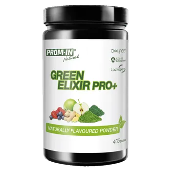 Fitness strava Prom-in Green Elixir Pro+ 405g - lesní plody