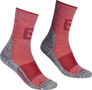 Dámské ponožky Ortovox W's Alpinist Pro Compression Mid Socks dámské ponožky | Blush | 35/38