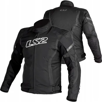 Moto bunda Bunda na skútr/motorku LS2 GATE černá voděodolná S