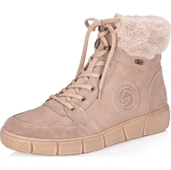 Dámské kozačky Dámská Dámská kotníková obuv REMONTE D1T74-20 béžová W4 D1T74-20 BROWN H/W4 38