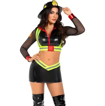 Karnevalový kostým Leg Avenue - Kostým divoké hasičky pro ženy - L
