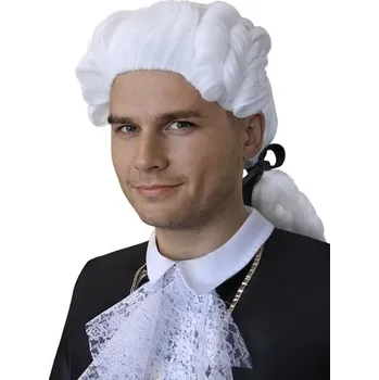 Karnevalová paruka Funiglobal - Barokní paruka pro muže -