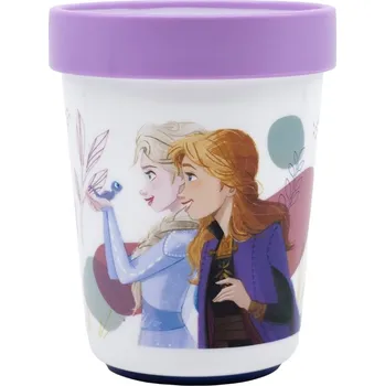 STOR Plastový kelímek FROZEN s protiskluzovým dnem Premium 260 ml