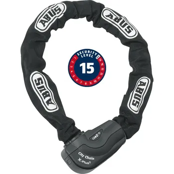 Zámek na kolo Řětězový zámek Abus GRANIT CityChain XPlus 1060 black Délka zámku: 85 cm