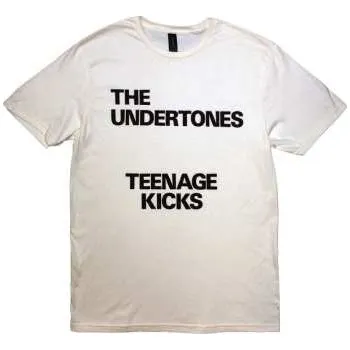 Merch The Undertones: The Undertones Unisex T-shirt: Teenage Kicks Text (x-large) XL