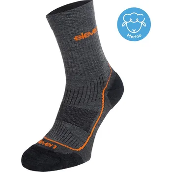 Dámské ponožky Ponožky ELEVEN Merino Vento Grey Velikost: M (39-41)
