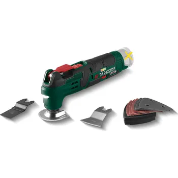 oscilační bruska Parkside PAMFW 12 D4 100346904 bez aku + kufr