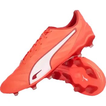 Kopačky Pánské kopačky lisovky Puma King Pro FG/AG červené