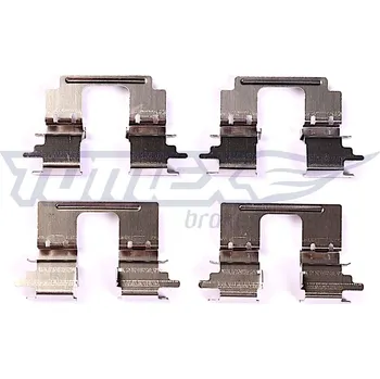 Přislušenství brzdového systému Sada příslušenství, obložení kotoučové brzdy TOMEX Brakes TX 44-23