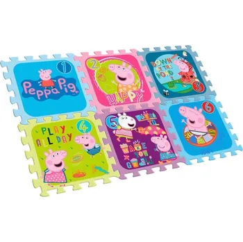PĚNOVÉ PUZZLE PRASÁTKO PEPPA PIG 6 dílků