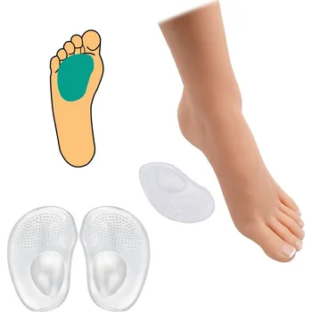 Vložka do bot Metapolštářek s podporou příčné klenby Metavankoušek HealMed Gel - průhledný