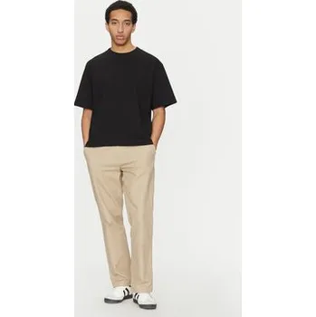 Pánské tričko Jack & Jones T-Shirt Manchester 12275656 Černá Cropped Fit XL