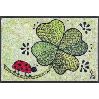 wash+dry Interiérová rohožka Glück auf allen Wegen Rozmer: 40x60 cm