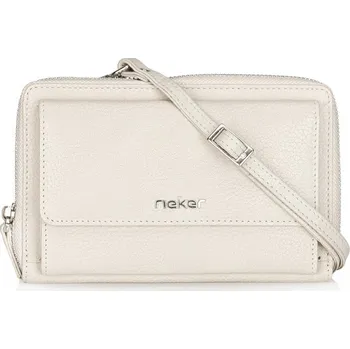 Kabelka Dámská Dámská kabelka RIEKER W168 béžová W5 W168-OFF WHITE H/W5 -UNI-