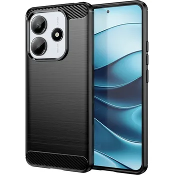 Pouzdro na mobilní telefon VSECHNONAMOBIL 100369 FLEXI TPU Ochranný kryt Xiaomi Redmi Note 14 5G černý