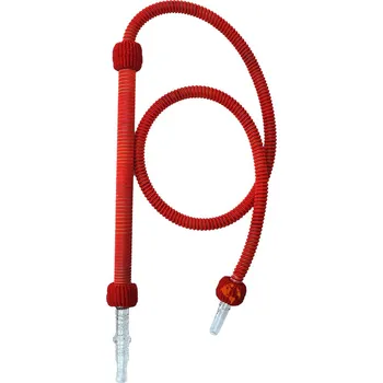 Čistič dýmky Hadice TopMark Amun pro vodní dýmky 185 cm červená vyplachovatelná