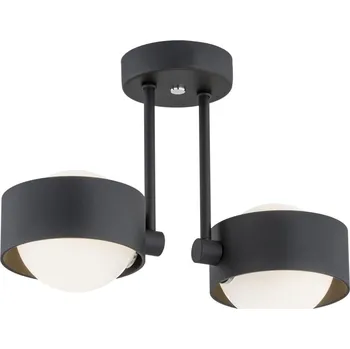 Argon Massimo Plus stropní světlo 2x6 W černá-opálová 7089