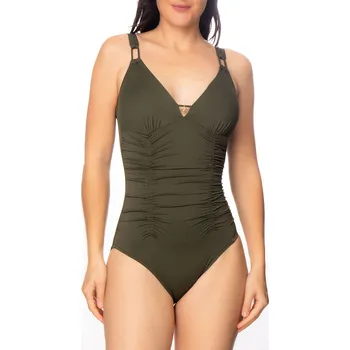 Dámské plavky Plavky jednodílné LISE CHARMEL (ABB6950-14), Velikost 85E, Barva zelená